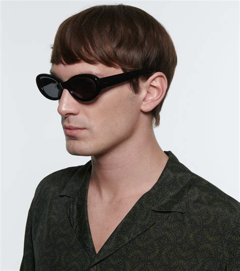 dries van noten round sunglasses